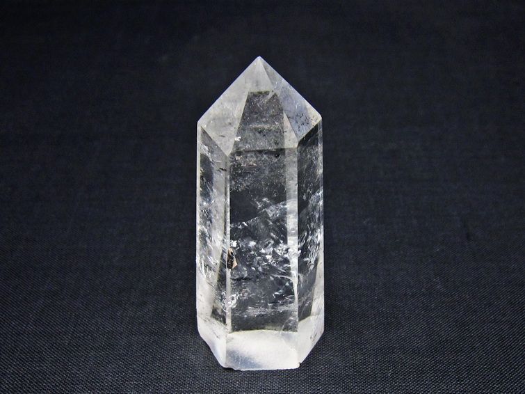 水晶 六角柱 ポイント 置物 一点物 142-11172