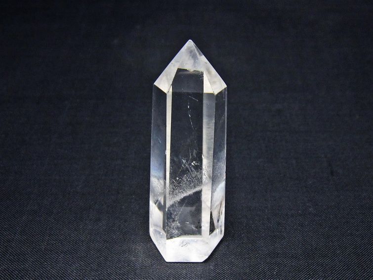 水晶 六角柱 ポイント 置物 一点物 142-11173