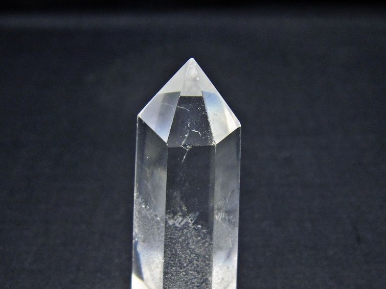 水晶 六角柱 ポイント 置物 一点物 142-11173