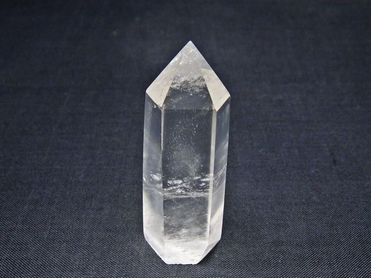水晶 六角柱 ポイント 置物 一点物 142-11174