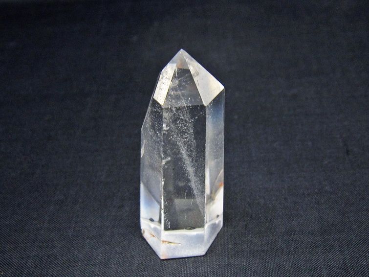水晶 六角柱 ポイント 置物 一点物 142-11175