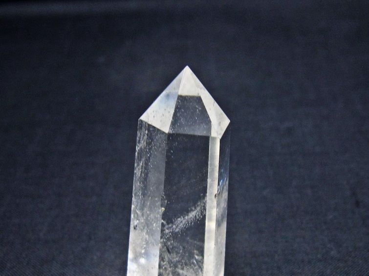 水晶 六角柱 ポイント 置物 一点物 142-11176