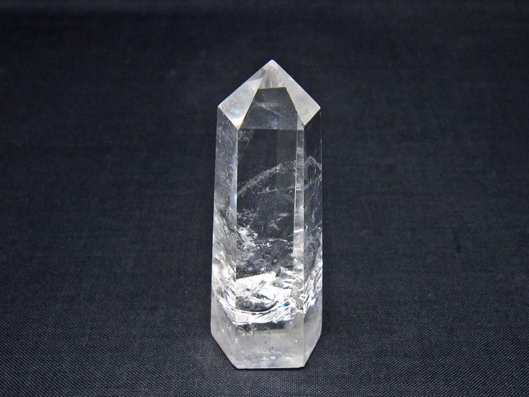 水晶 六角柱 ポイント 置物 一点物 142-11177