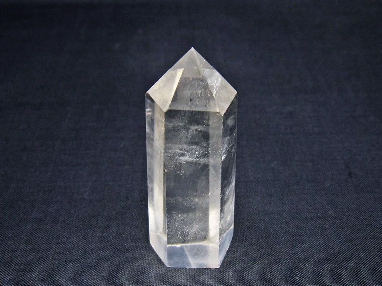 水晶 六角柱 ポイント 置物 一点物 142-11179