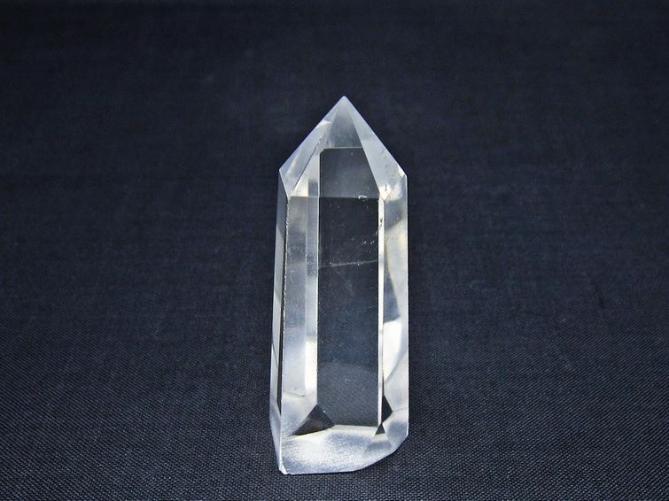 水晶 六角柱 ポイント 置物 一点物 142-11180