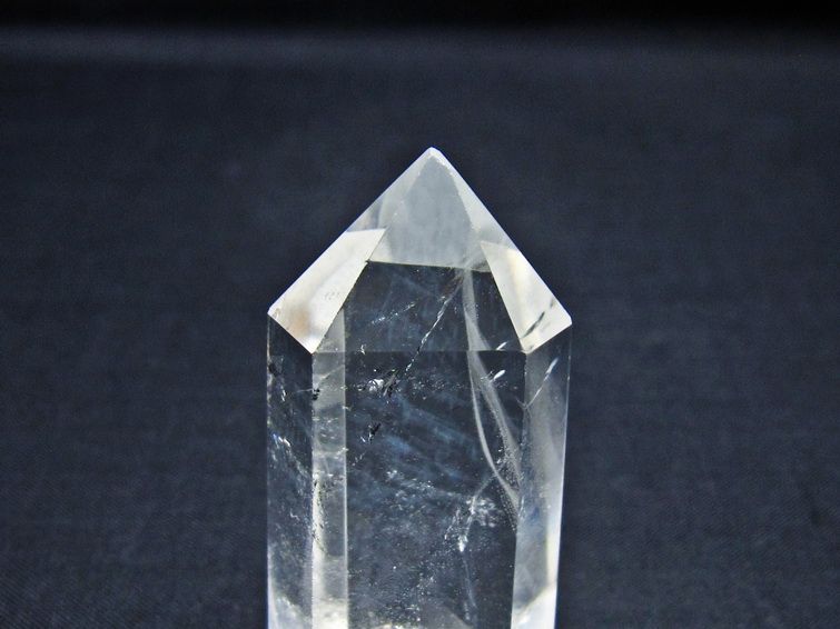 水晶 六角柱 ポイント 置物 一点物 142-11181