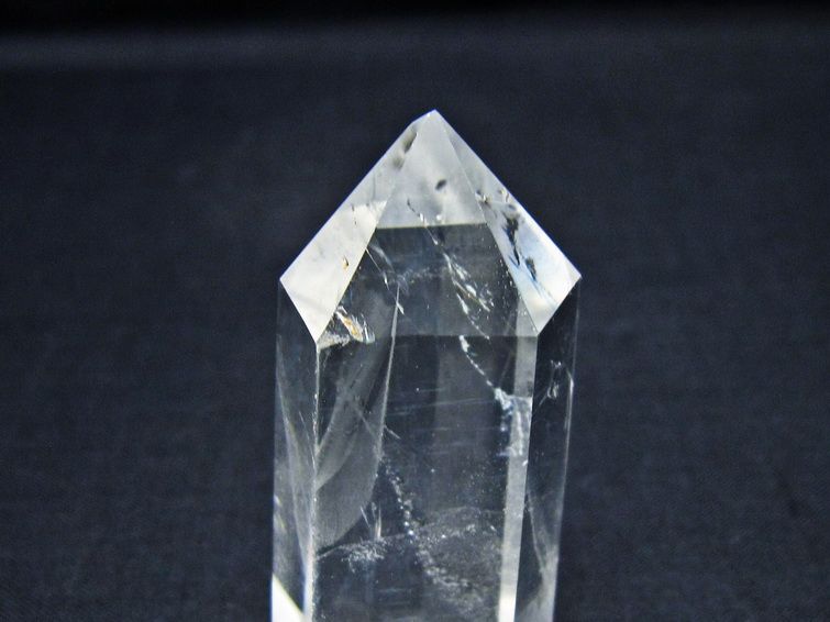 水晶 六角柱 ポイント 置物 一点物 142-11181
