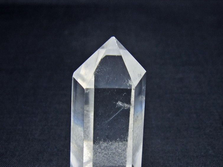 水晶 六角柱 ポイント 置物 一点物 142-11182