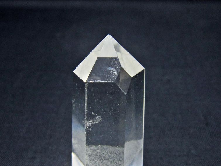 水晶 六角柱 ポイント 置物 一点物 142-11182
