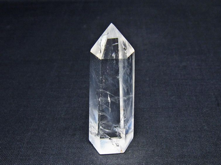 水晶 六角柱 ポイント 置物 一点物 142-11183
