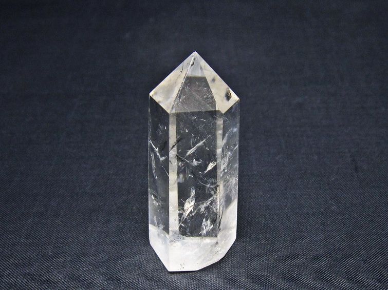 水晶 六角柱 ポイント 置物 一点物 142-11187