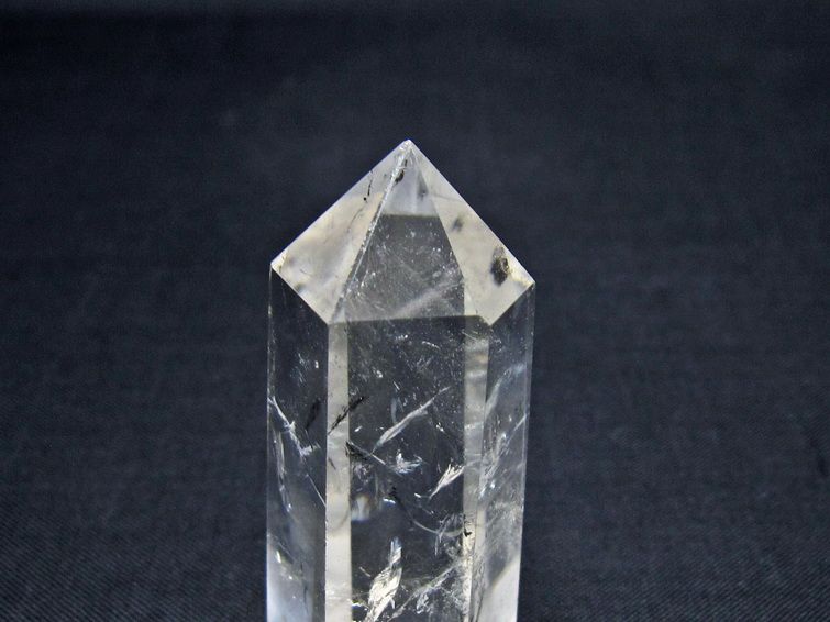 水晶 六角柱 ポイント 置物 一点物 142-11187