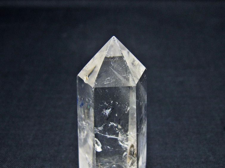 水晶 六角柱 ポイント 置物 一点物 142-11187