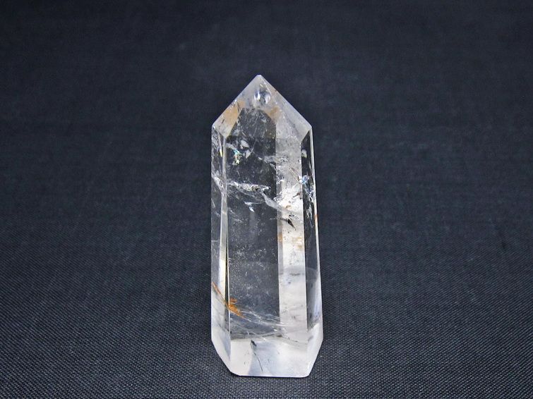 水晶 六角柱 ポイント 置物 一点物 142-11188