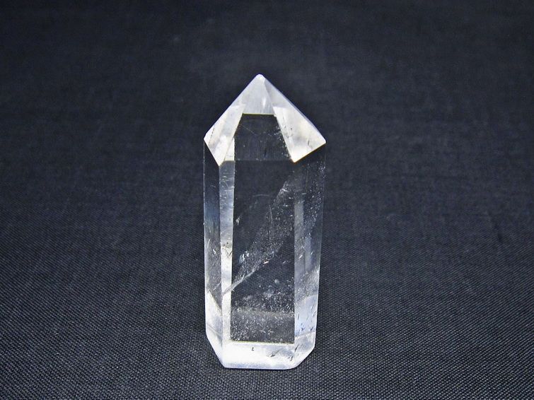 水晶 六角柱 ポイント 置物 一点物 142-11189