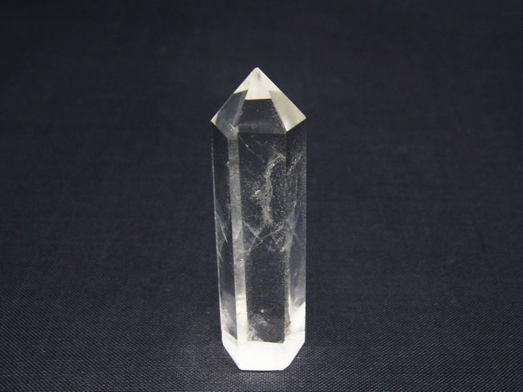 水晶 六角柱 ポイント 置物 一点物 142-11190