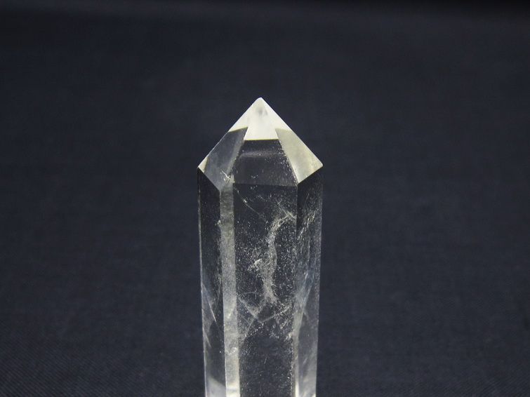 水晶 六角柱 ポイント 置物 一点物 142-11190