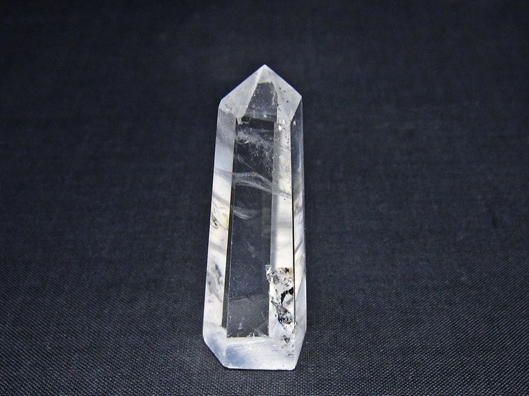 水晶 六角柱 ポイント 置物 一点物 142-11191