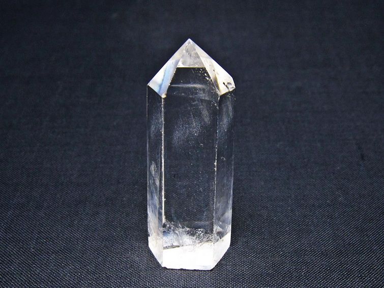 水晶 六角柱 ポイント 置物 一点物 142-11192