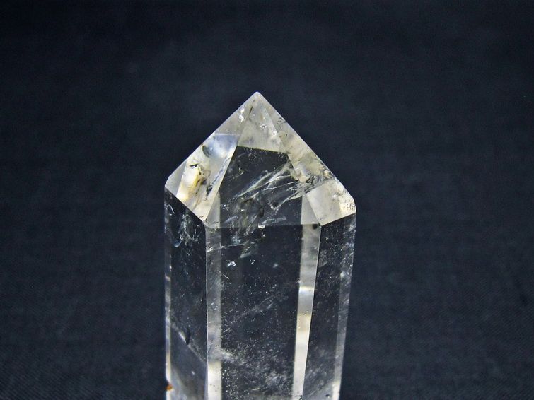 水晶 六角柱 ポイント 置物 一点物 142-11195