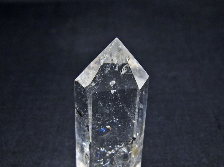 水晶 六角柱 ポイント 置物 一点物 142-11196