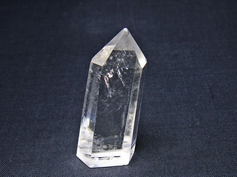 水晶 六角柱 ポイント 置物 一点物 142-11197