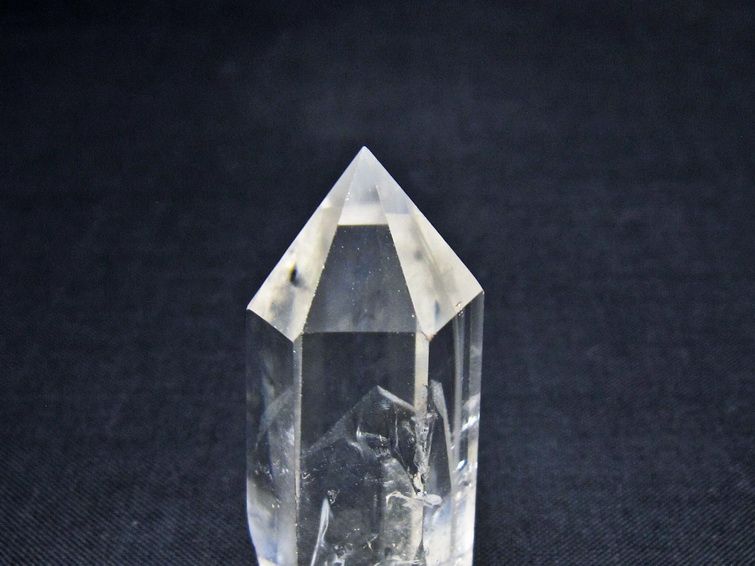 水晶 六角柱 ポイント 置物 一点物 142-11198