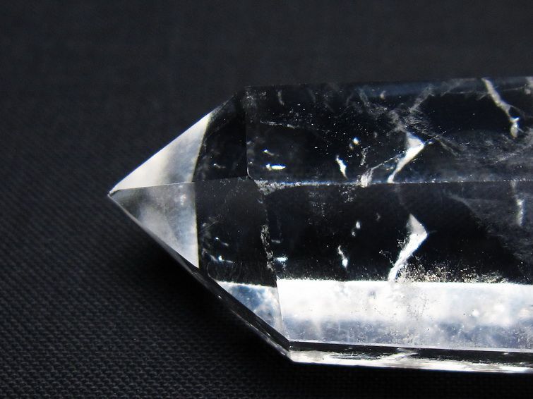 水晶 六角柱 ダブルポイント 一点物 142-8592