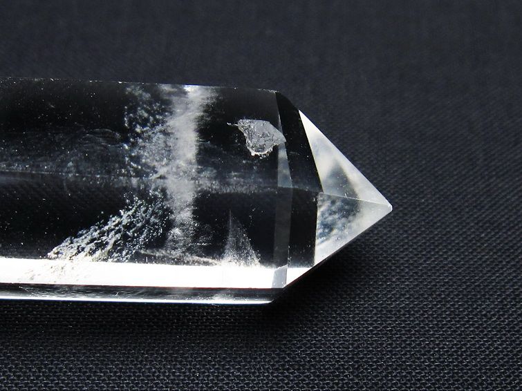水晶 六角柱 ダブルポイント 一点物 142-8596