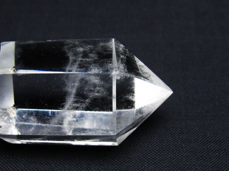 水晶 六角柱 ダブルポイント 一点物 142-8601