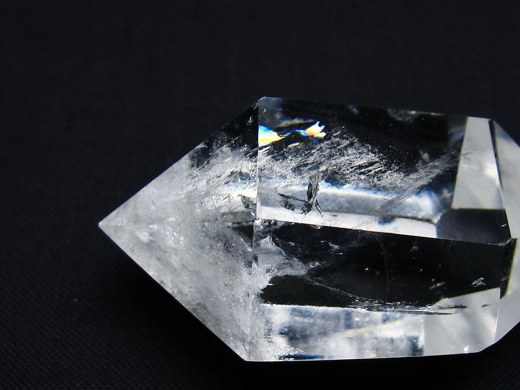 水晶 六角柱 ダブルポイント 一点物 142-8612