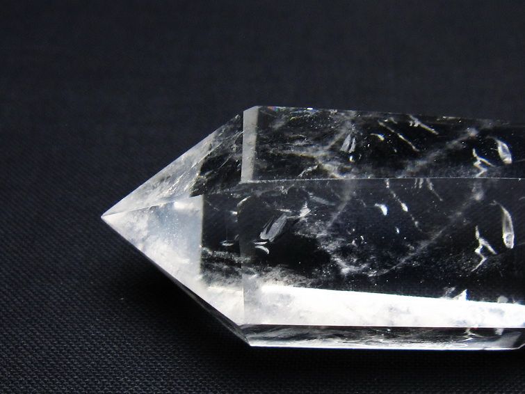 水晶 六角柱 ダブルポイント 一点物 142-8626