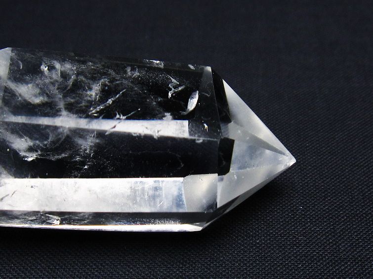 水晶 六角柱 ダブルポイント 一点物 142-8626