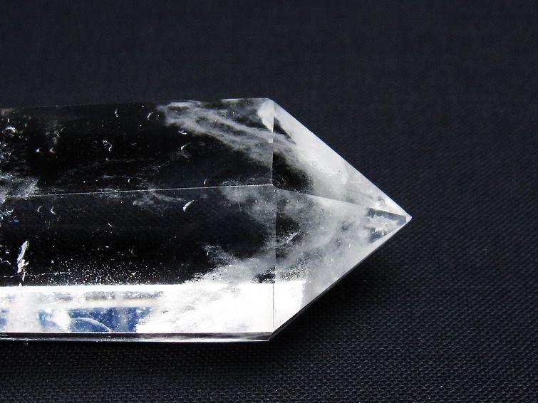 水晶 六角柱 ダブルポイント 一点物 142-8628