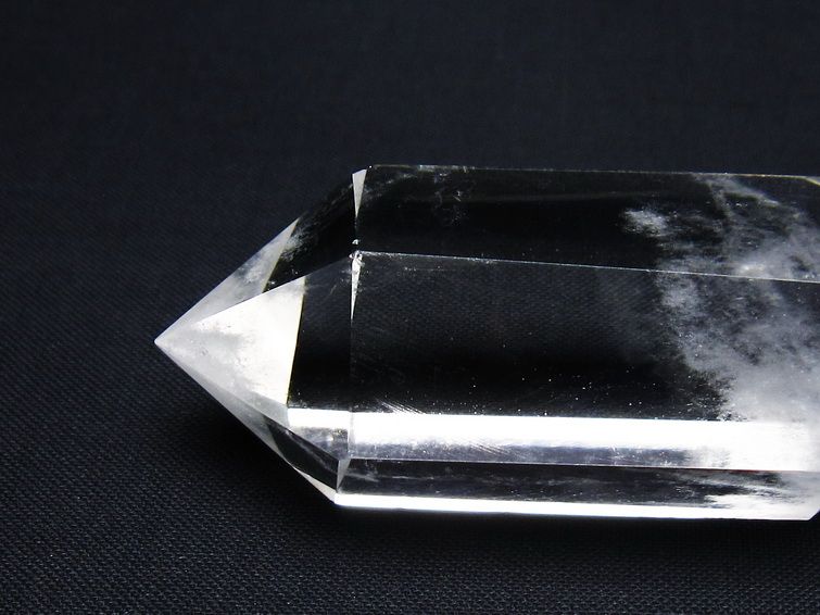 水晶 六角柱 ダブルポイント 一点物 142-8646