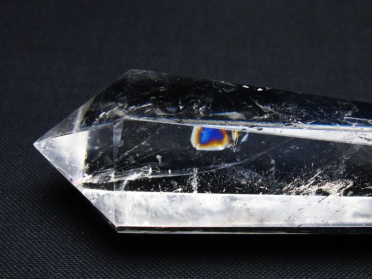 水晶 六角柱 ダブルポイント 一点物 142-8667