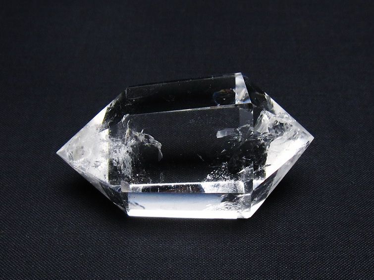 水晶 六角柱 ダブルポイント 虹入り 一点物 142-8687