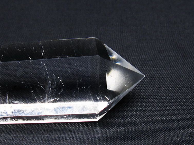 水晶 六角柱 ダブルポイント 一点物 142-8722