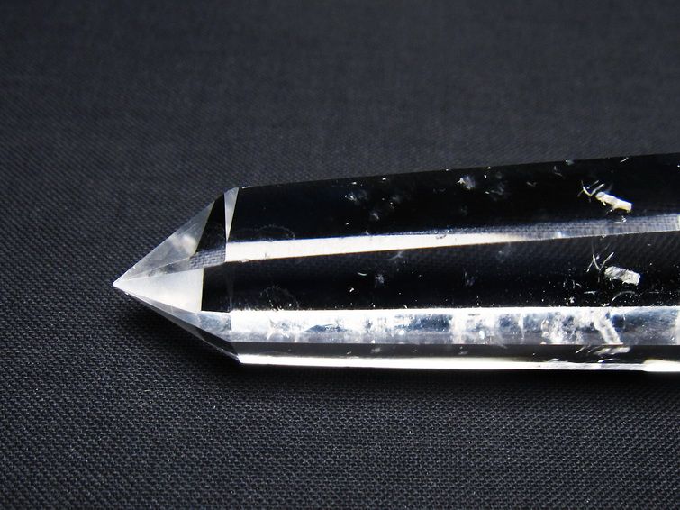 水晶 六角柱 ダブルポイント 一点物 142-8728
