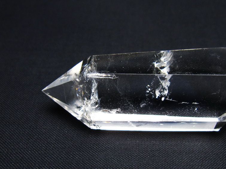水晶 六角柱 ダブルポイント 一点物 142-8730
