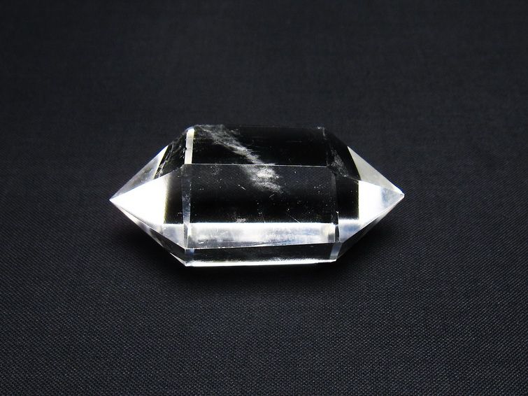水晶 六角柱 ダブルポイント 一点物 142-8734