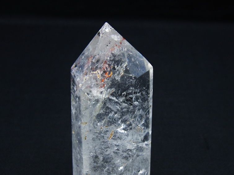 水晶 六角柱 ポイント 置物 一点物 142-9894