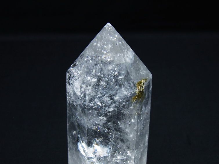 水晶 六角柱 ポイント 置物 一点物 142-9917