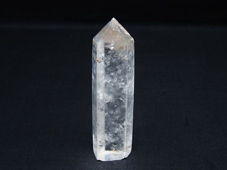 水晶 六角柱 ポイント 置物 一点物 142-9922