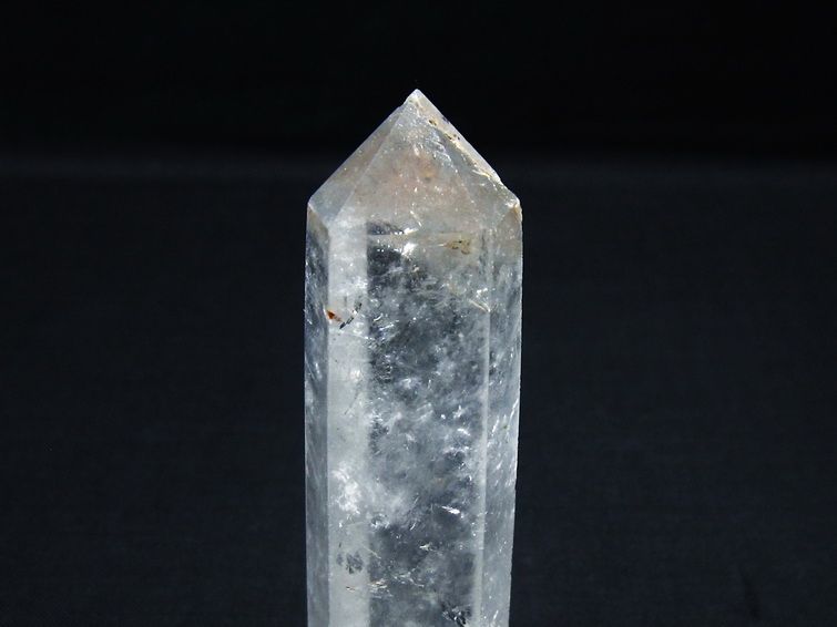 水晶 六角柱 ポイント 置物 一点物 142-9922