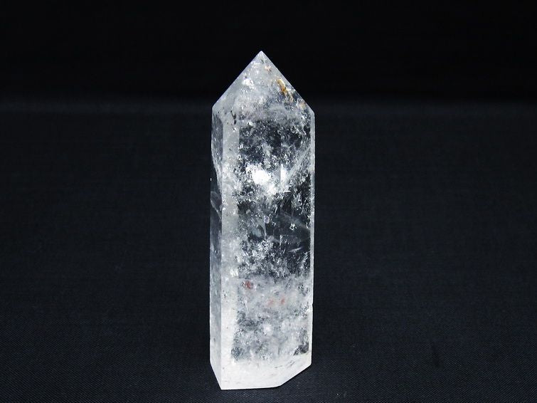 水晶 六角柱 ポイント 置物 一点物 142-9930
