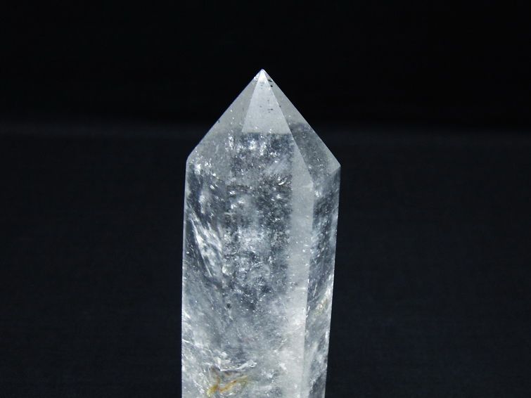 水晶 六角柱 ポイント 置物 一点物 142-9931