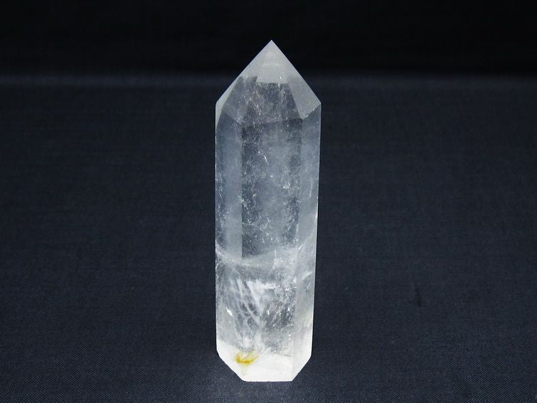 水晶 六角柱 ポイント 置物 一点物 142-9936