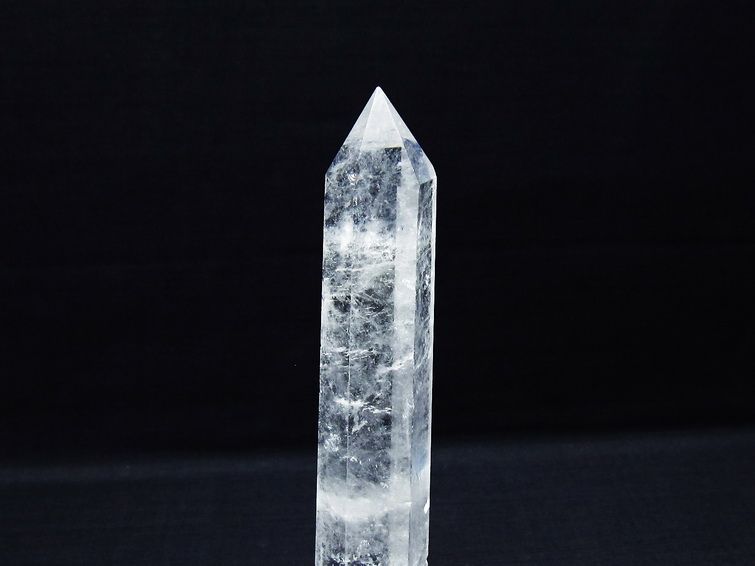 水晶 六角柱 ポイント 置物 一点物 142-9941