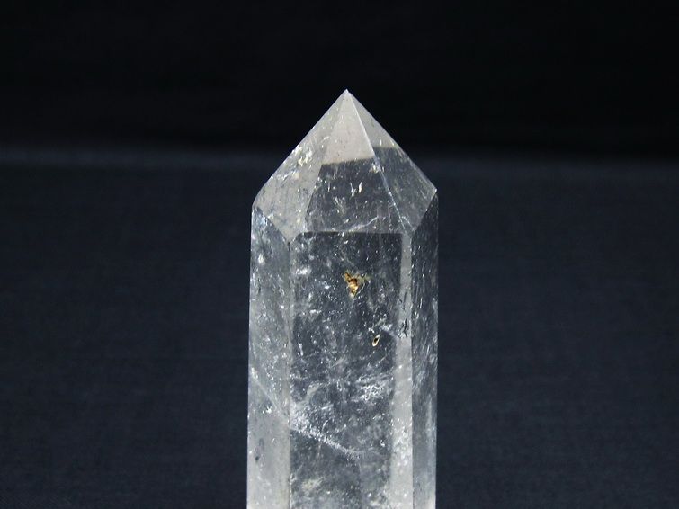 水晶 六角柱 ポイント 置物 一点物 142-9965